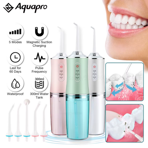 Irrigador Dental Limpiador A Presion